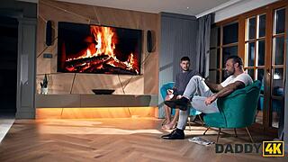 daddy4k teen olivia zlota seduces men in house