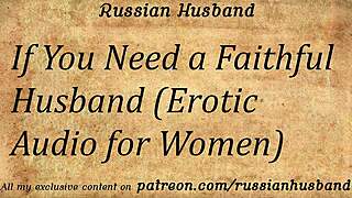 if you need a faithful husband erotic audio for women, listen now