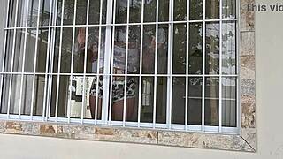 Went To Clean The House In Tight Outfit, Received Milk In The Mouth