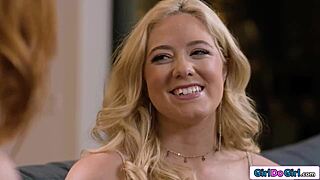 my first pussy taste from busty stepmommy's shaved snatch