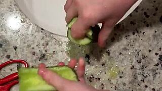 overwhelmed by intense emotions during hardcore zucchini play