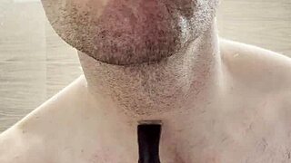 Trimming sweaty hairy armpits after gym for photoshoot