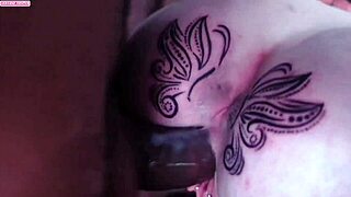 Anal Tattoo on Lorrany Led to Rough Fucking Afterwards