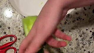 overwhelmed by intense emotions during hardcore zucchini play