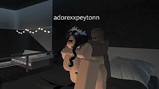 roblox whore loves being blacked by rich dudes, getting fucked hard in this amateur sex story