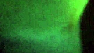 Innocent brunette feels aroused fingering in stranger's house