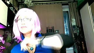 my slutwife and a prankster aimee in her two broadcasting guises for young 18+ and adult viewers