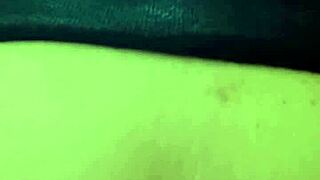 latina caught on hidden cam spreading ass in toilet