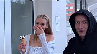 Vip4k Young Beauty with Natural Tits Cheats on Boyfriend Right in Front of Him