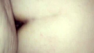 Intimate moments with girlfriend in bent position