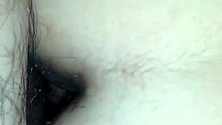 Intimate moments with girlfriend in bent position