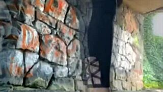 found this hidden tunnel while hiking