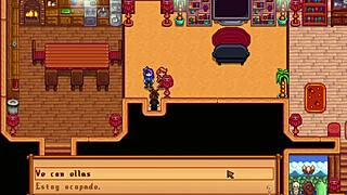 Stardew Valley - Leah and Abigail Part 2 in Spanish - Group Fucking