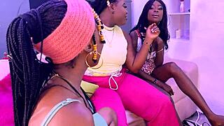 i watched nigerian lesbians with neighbors, it was hot