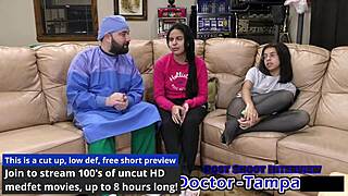 Dr. Tampa! My Neighbor's First Gyno Exam with Alix Avery!