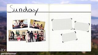 Nipple torment followed by cock and ball torment