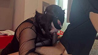 Wife Sucks Big Cock While Husband Records The Intense Action