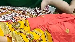 beautiful indian bhabhi with big ass gets bent over and fucked hard by her angry husband