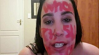 self punishing with pissing slapping gagging dirty talking