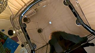 try on haul with natural big boobs big ass girl turns porn casting