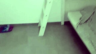 milf meets stranger in mixed hostel