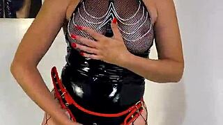 Big black strapon wants to peg your hole, dominating you completely.