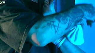 Artemis' sweaty feet close-up fetish tease