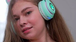 i love young baby meow miu 18yo getting anal casting with blowjob deepthroat as brunette russian teen