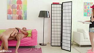 Young Roxy Dee Gets Ass Fucked While Friends Watch