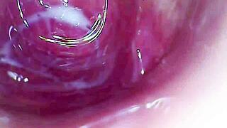 Camera Captures Intimate Moments With Creamy Juicy Pussy Until Hard Cum