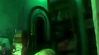 Pareja Amateur Disfrutando En La Oscuridad