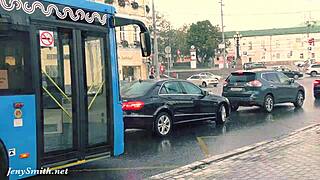 jeny, are you getting stripped naked on hidden cam in public?