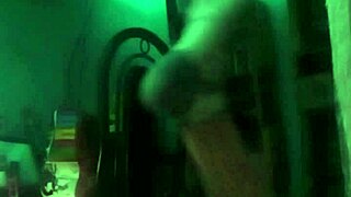 Pareja Amateur Disfrutando En La Oscuridad