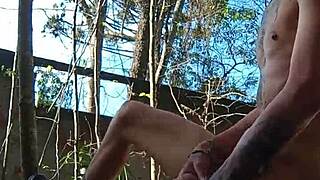 i cum in public backyard