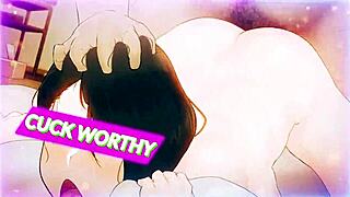 ntrman watches helplessly as his japanese milf gets creampied hard by another man right in front of his teen eyes