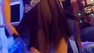 Hotwife Steffi Purple Chemise Pussy Dance Dirty Bit