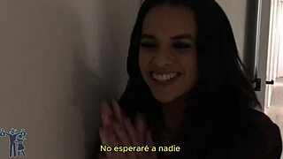 neighbor tricks brunette brazilian milf into shower for big cock hardcore pounding