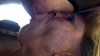granny wonder woman face fucks cocksuckin goddess deep
