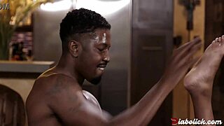 Black Babysitter Ashley Aleigh Rides Monster Cock in Scene 3