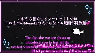 pervy boyfriend spies on her solo masturbation then gets horny and joins the asian japanese play