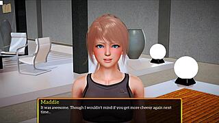 redhead with small tits rides big cock cowgirl in my new family 330