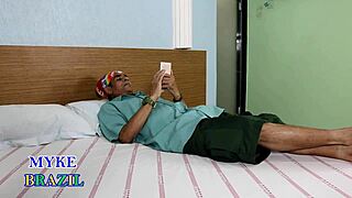 i left my cuckold husband behind cuz i'm horny for two hung studs fucking me