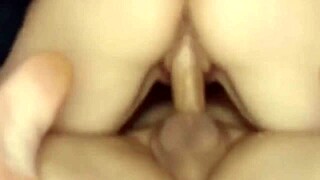 cute teen babe rides hard cock cowgirl pussy cum reality style