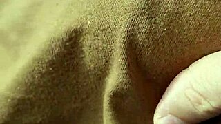 braless babe flaunts her hard nipples