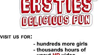 Sexy babes fingering wet pussies close-up montage