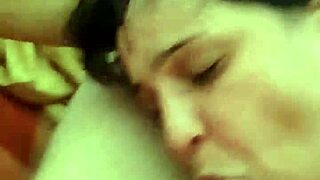 Mature milf spreads ass for deep anal fucking and intense cock sucking session