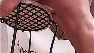 public pool anal fisting my redhead latina wife's huge ass