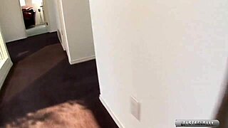 Marie Luv's sexy heels and lingerie lead to wet pussy and ass licking threesome