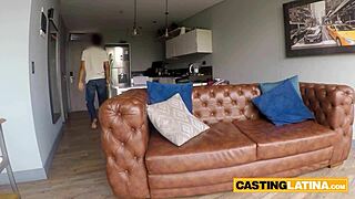 i went on tinder with this petite latina teen and turned it into a hardcore casting fuck