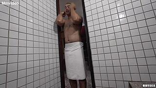 Brazilian big ass ebony cuckold sauna ride on monster cock humiliating